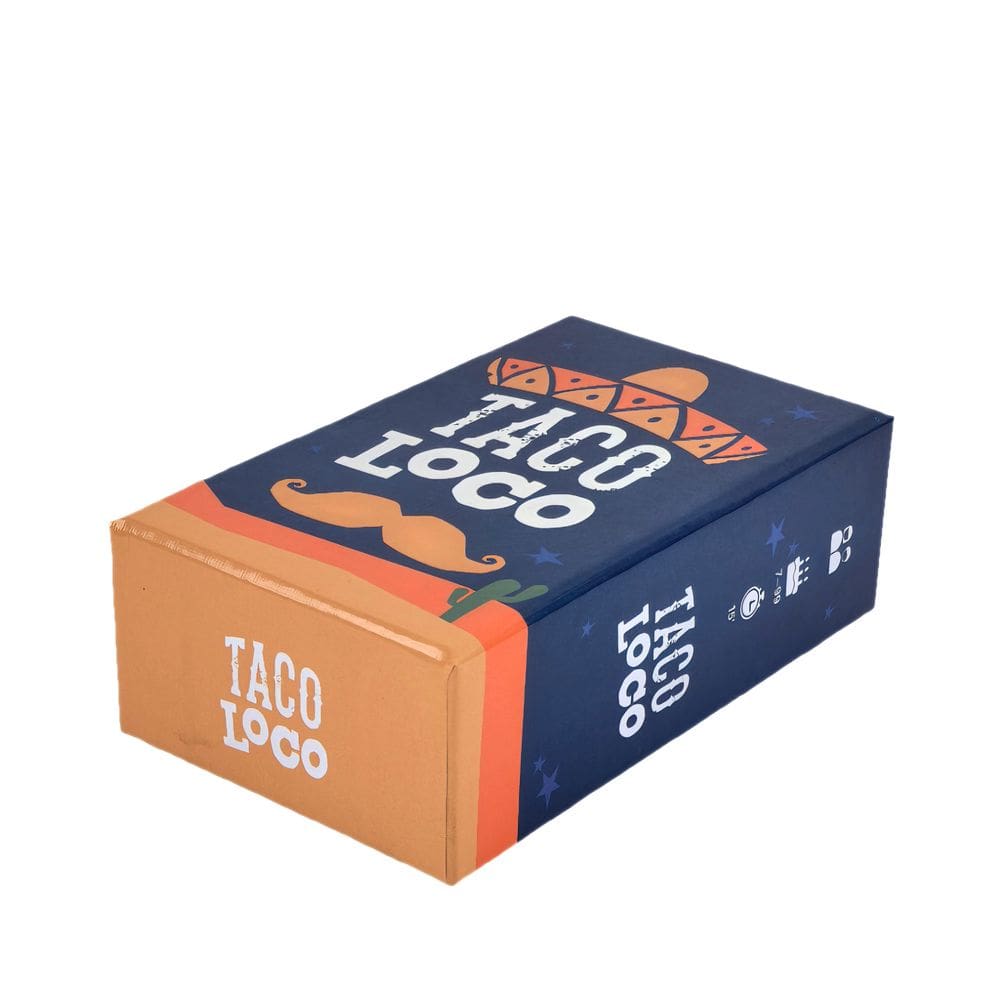 Jogo de cartas TACO LOCO rápido e divertido para 2 a 6 jogadores bilíngue