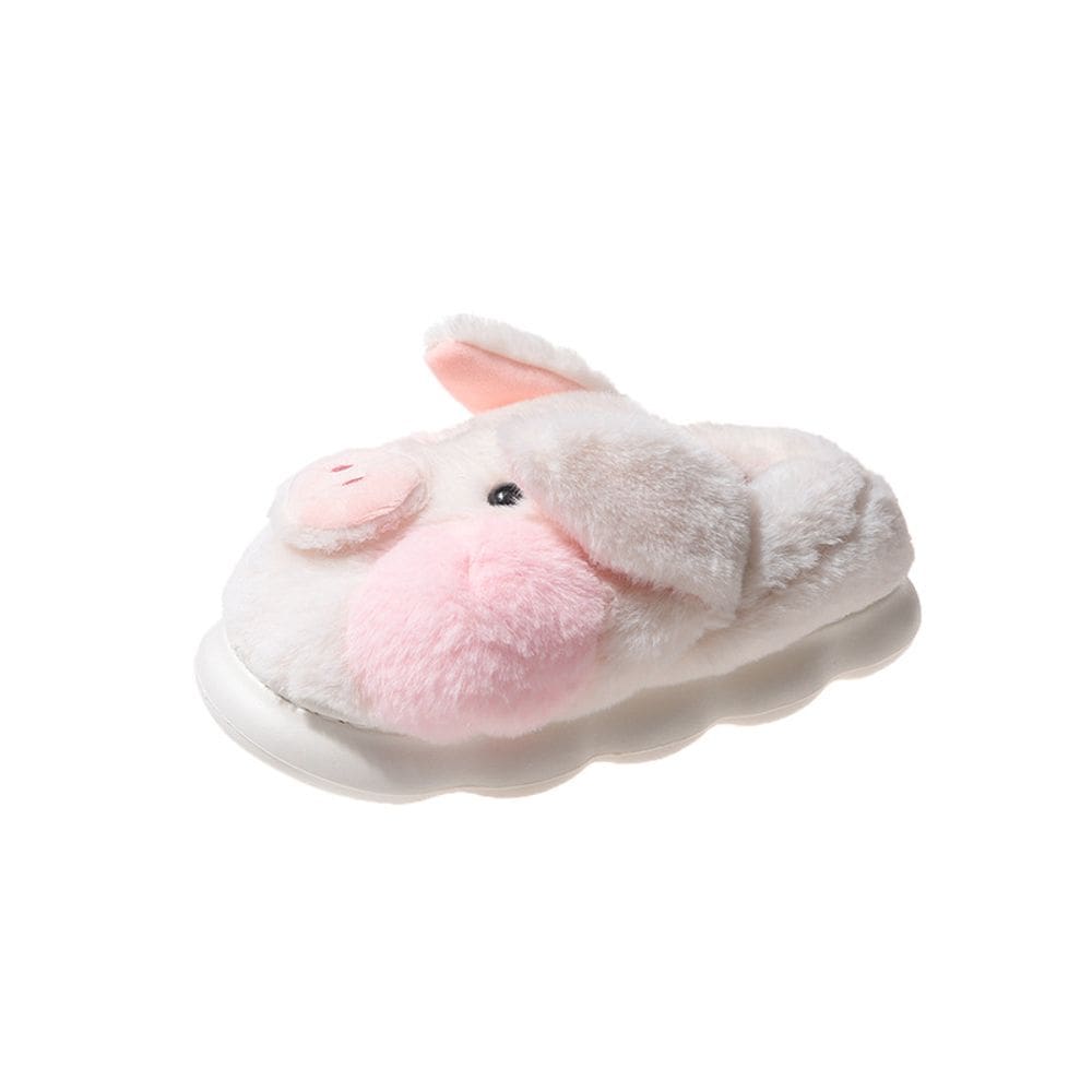 Chinelos, fofos, desenhos animados, pelúcia, pelúcia, fofos, caseiros