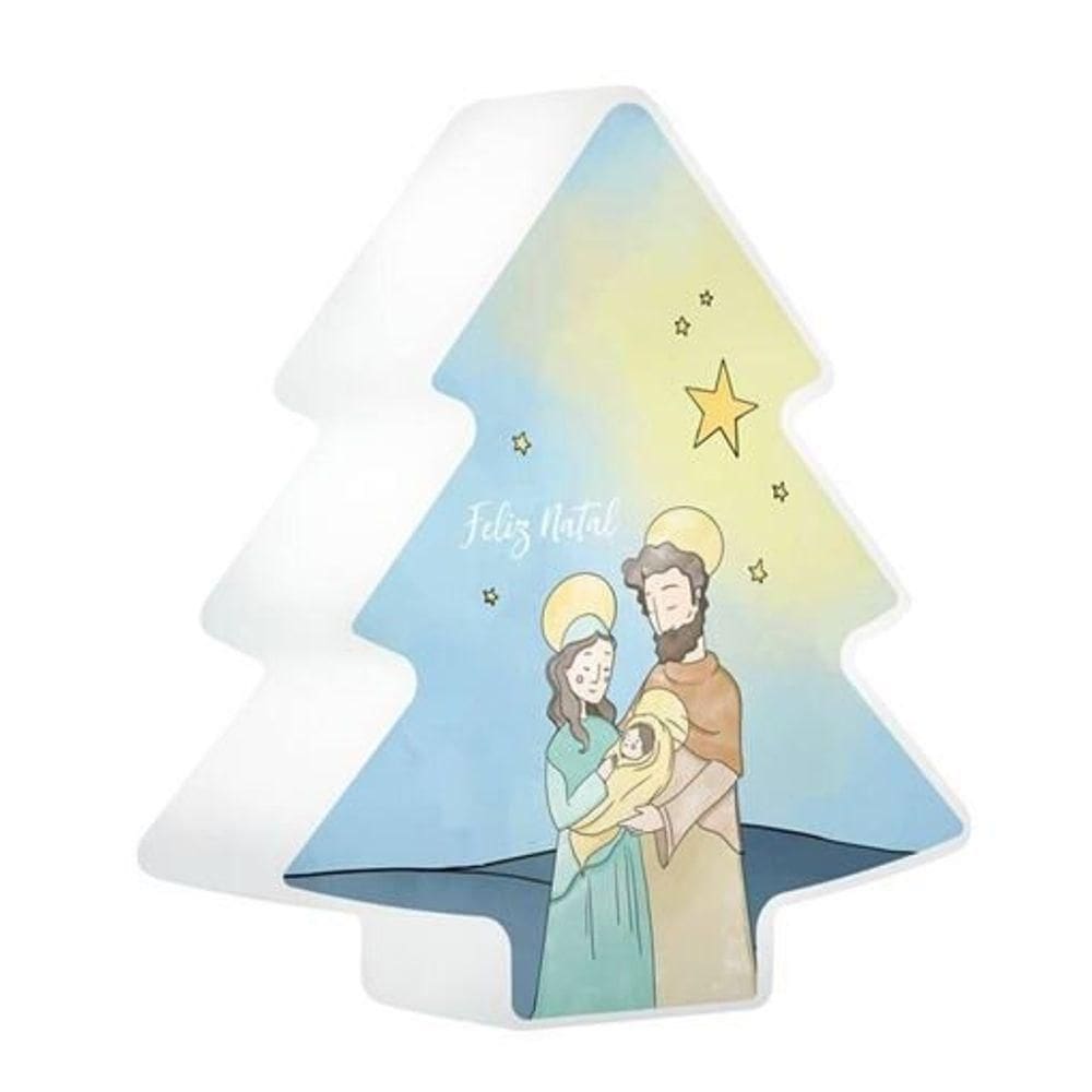 Luminária árvore De Natal - Presépio