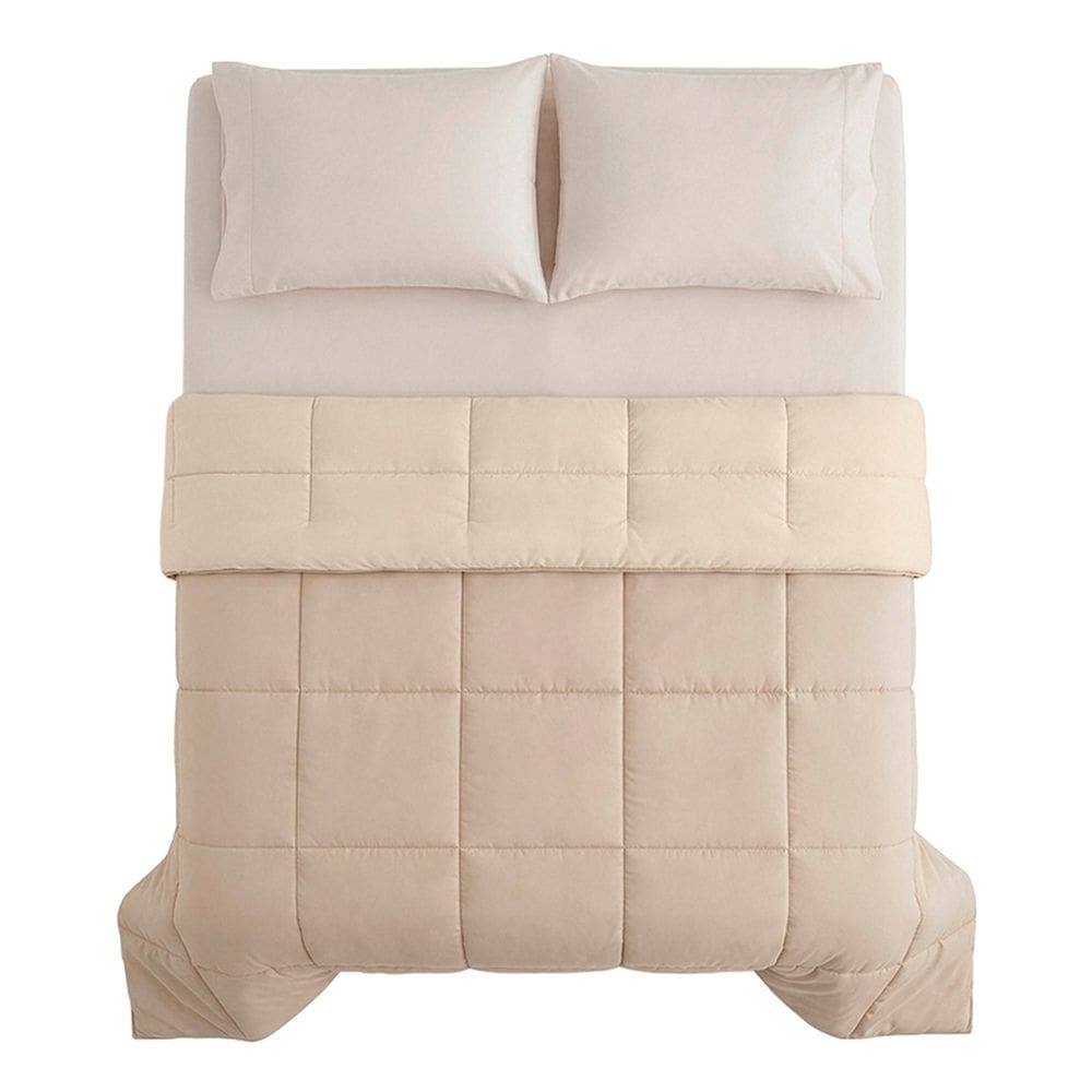 Edredom Casal Dupla Face Extra Soft Micro Percal Bf Colchões