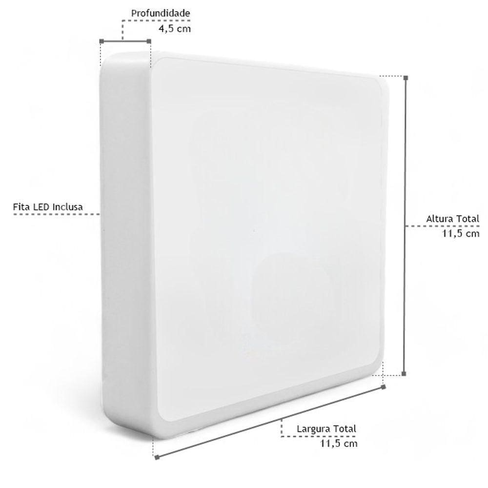 Mini Luminária Box Signos Touro Usb