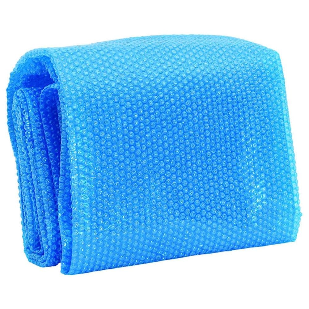 Capa Solar para Piscina Redonda vidaXL 488 cm de Diâmetro Azul PE