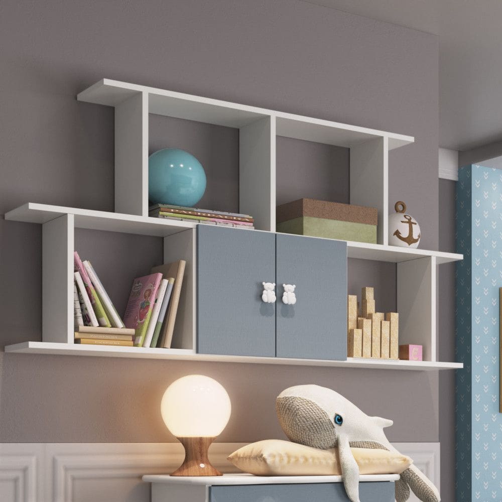 Conjunto Quarto de Bebe Docinho Azul