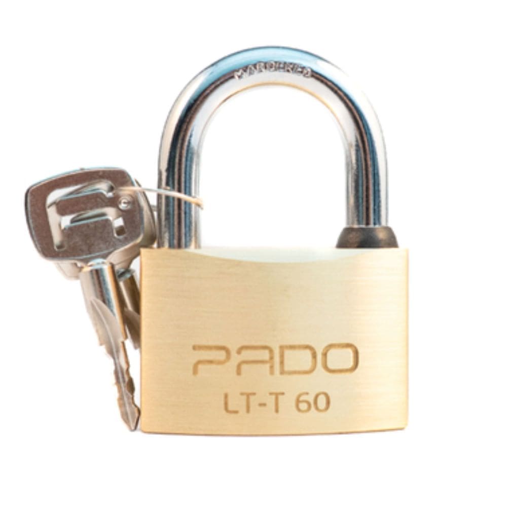 Cadeado Tetra Latão com 2 Chaves SM Q-60MM - 52018837 - PADO