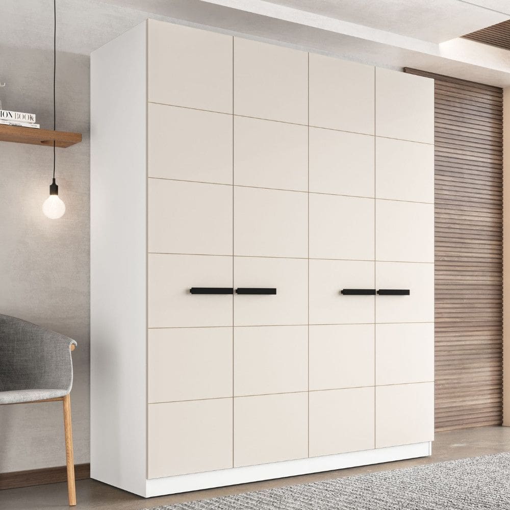 Guarda Roupa Casal 4 Portas Lisboa Politorno