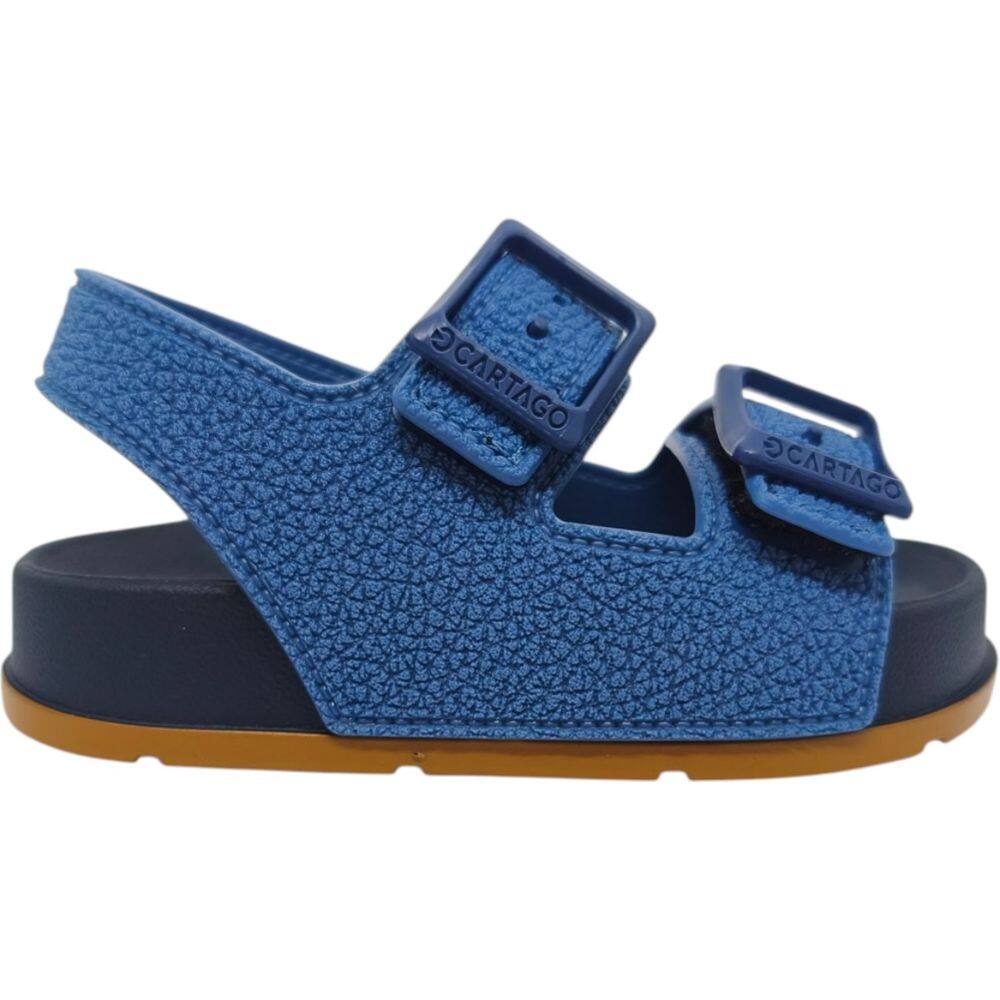 Sandália Infantil Menino Papete Birken Casual Dia a Dia Passeio Escola Verão Conforto Cartago 12611