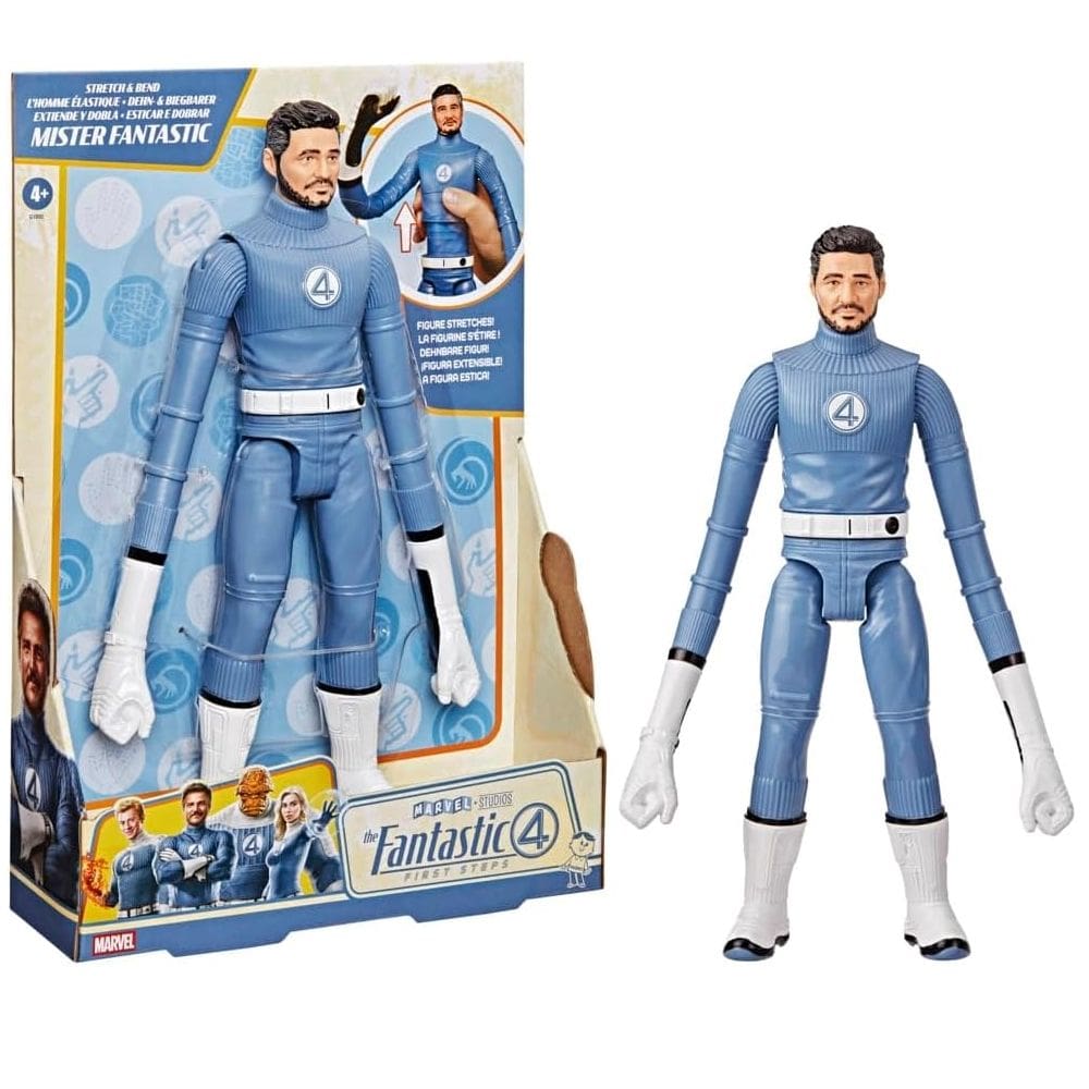 Boneco Marvel Quarteto Fantastico Senhor Fantastico Hasbro
