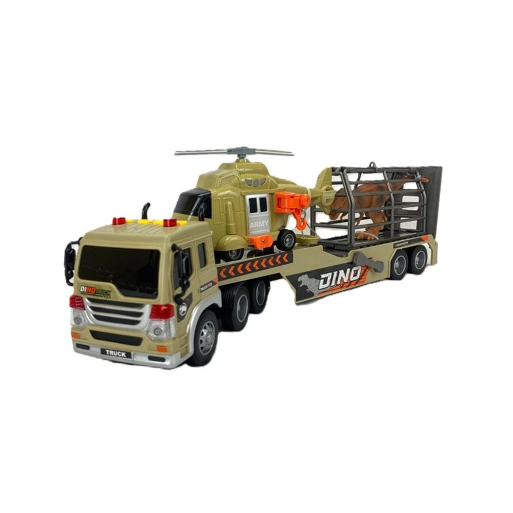 Caminhão Fricção com Helicóptero Luz e Som - Brink Center