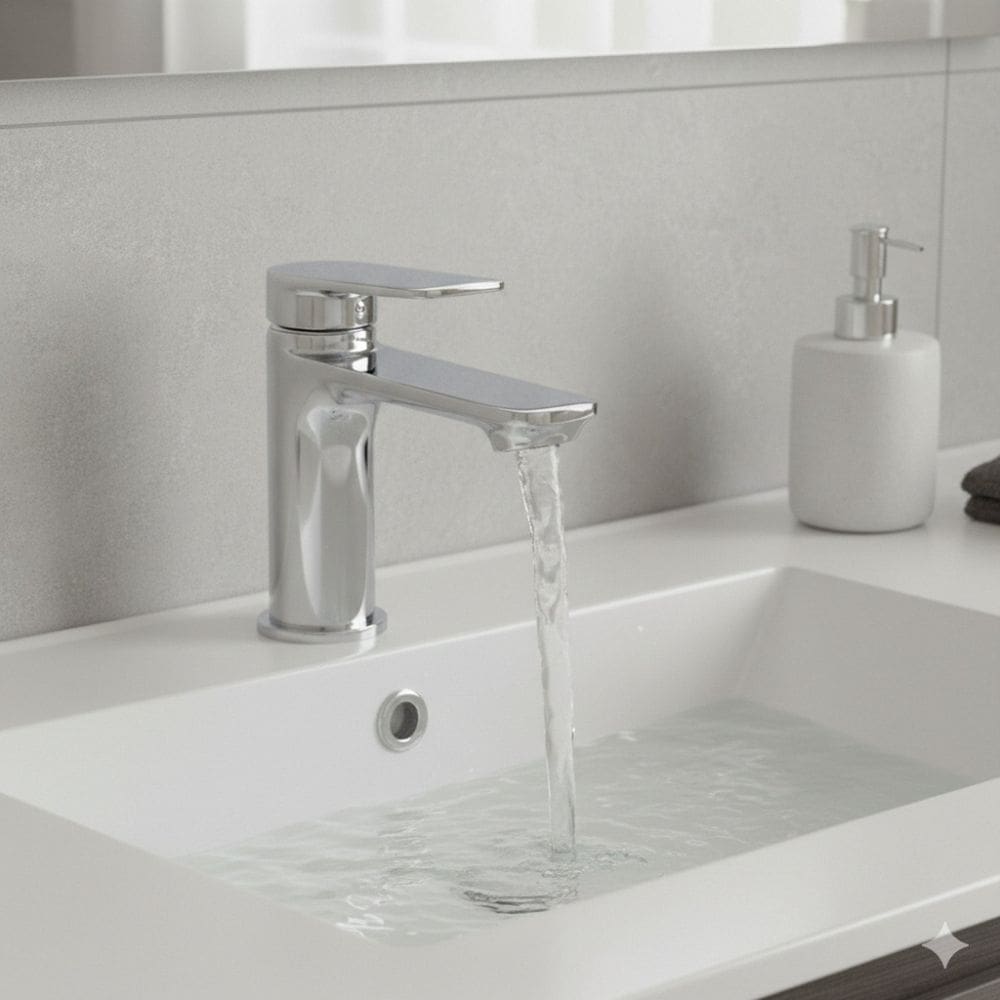 Torneira Lavabo Horizon Flat Casavilla Cromado