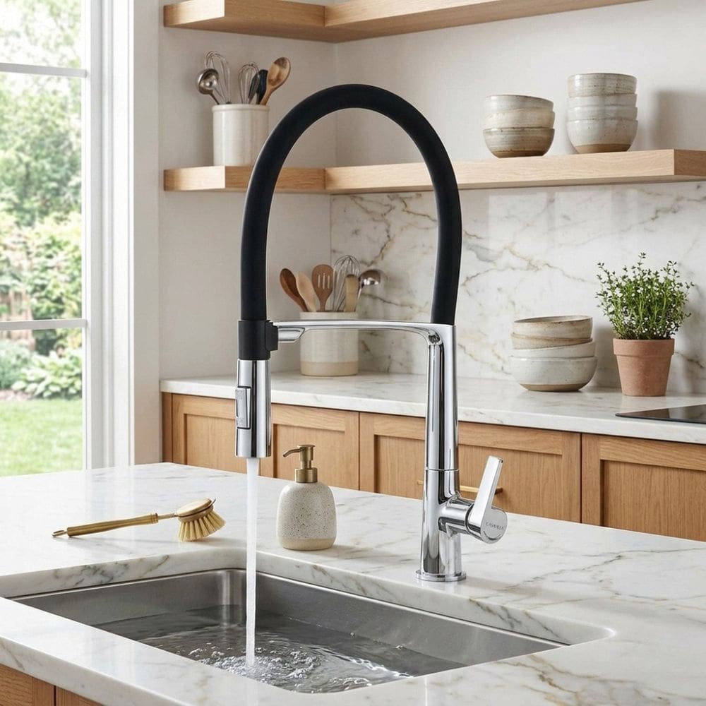 Torneira Monocomando Gourmet Flex Pro Casavilla Cromado