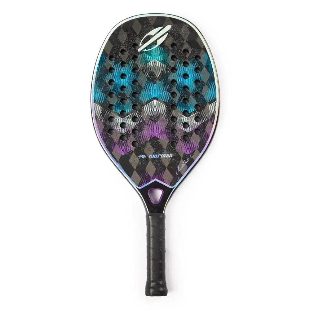 Raquete Beach Tennis Vini Font II Roxo/Azul Mormaii
