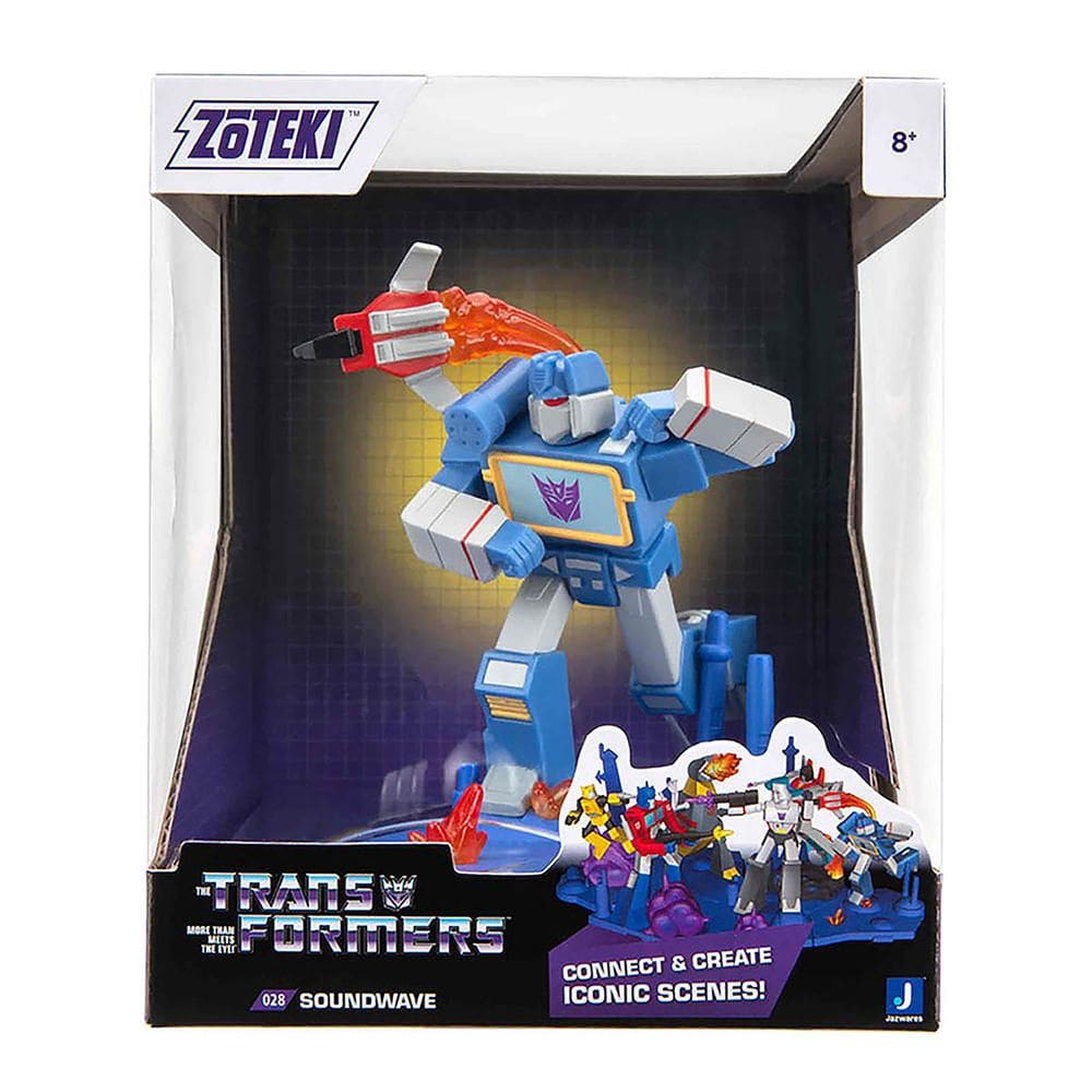 Boneco Soundwave Transformers - Zoteki