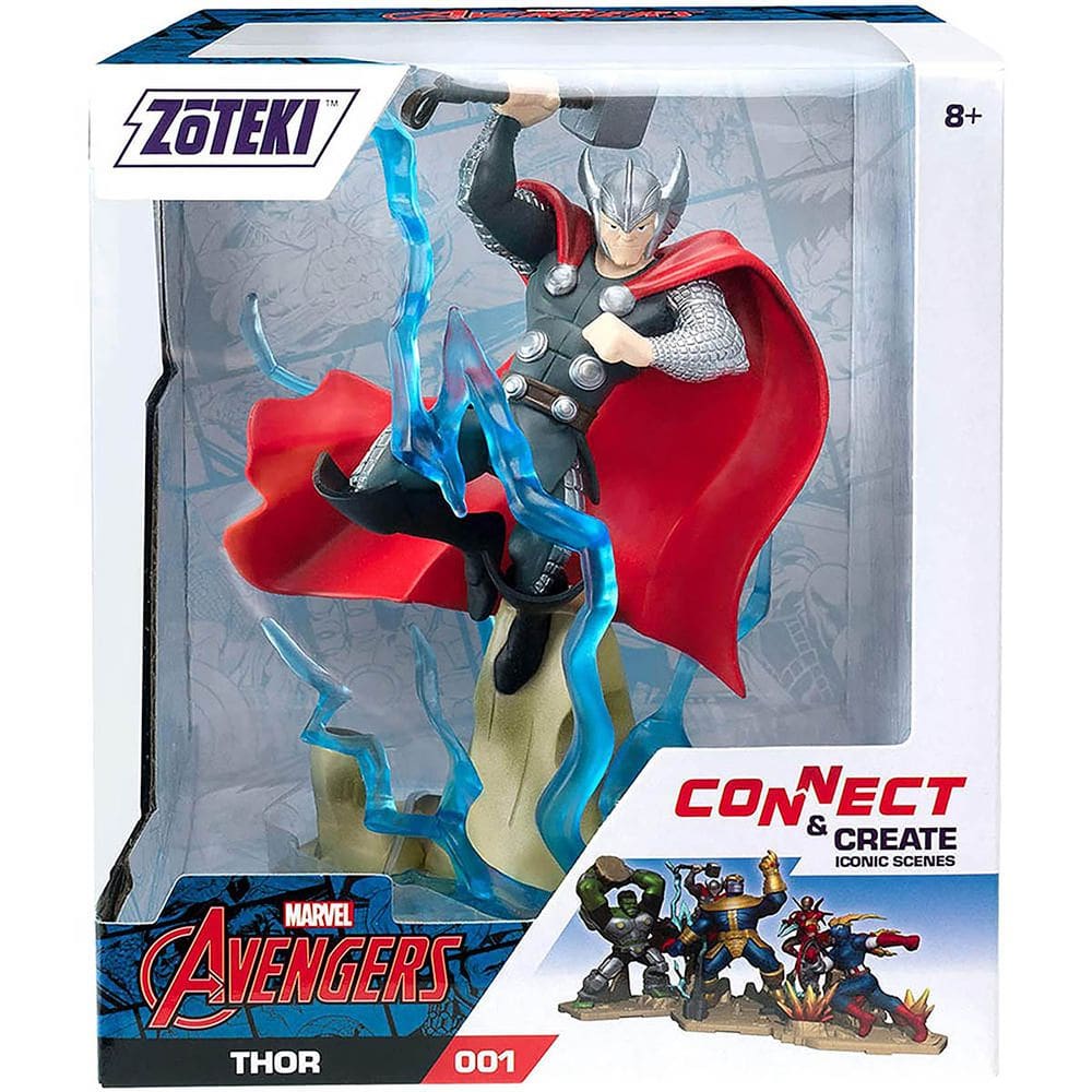 Boneco Thor 15 Cm - Zoteki - Os Vingadores