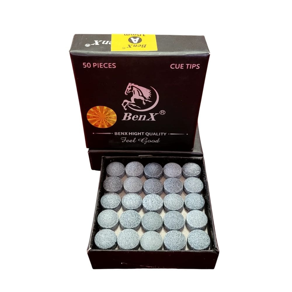 Sola Para Taco de Sinuca BenX Cinza A (Caixa c/ 50 und)