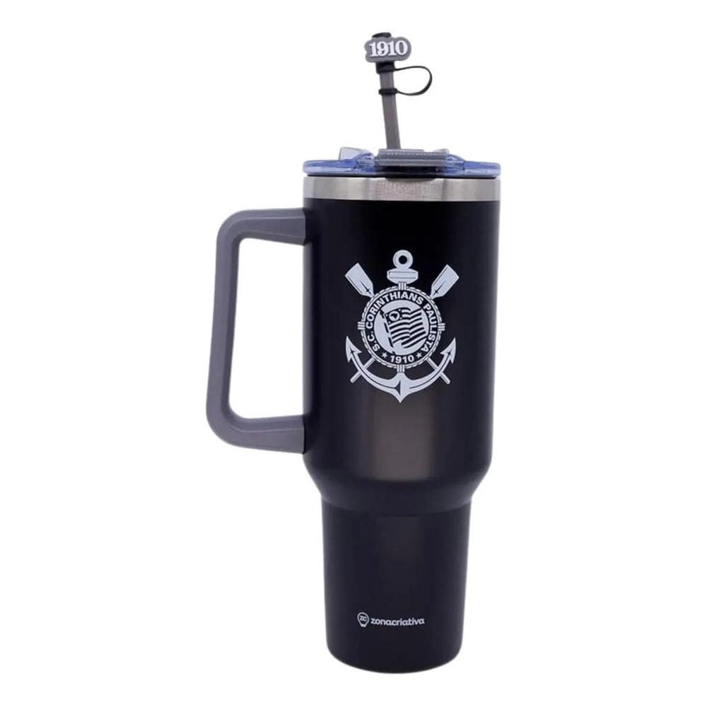 Canecão Térmico Tumbler Corinthians Futebol
