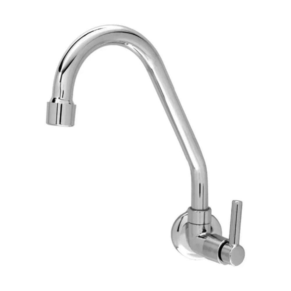 Torneira Cozinha De Parede Bica Giratória