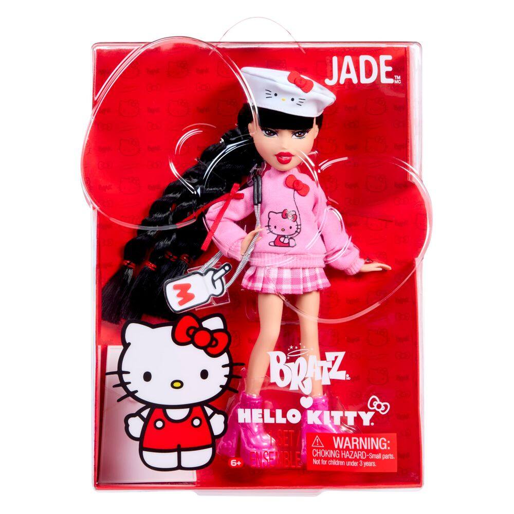 Boneca Fashion Bratz Jade Hello Kitty com Acessórios