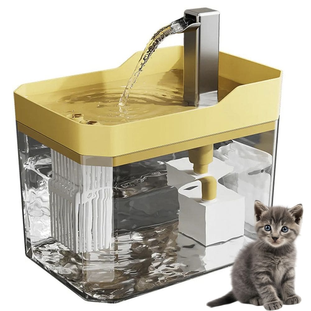 Bebedouro Fonte Agua Automatico Gato Cachorro Pet Cao Animais Estimaçao Bomba Silenciosa Hidrataçao Saudavel Petshop