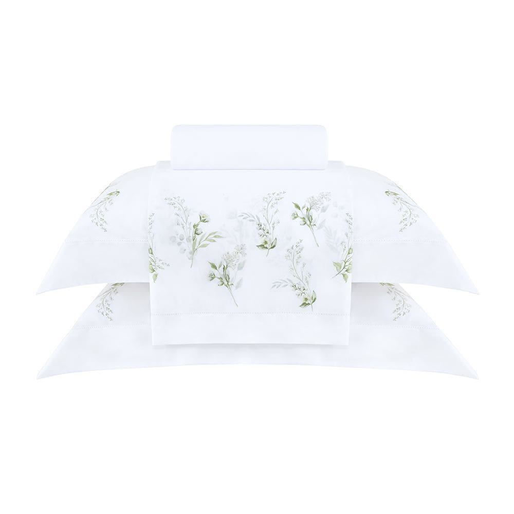 Jogo de Cama Casal Gran Percalle Blanche - 4 Peças - Buddemeyer