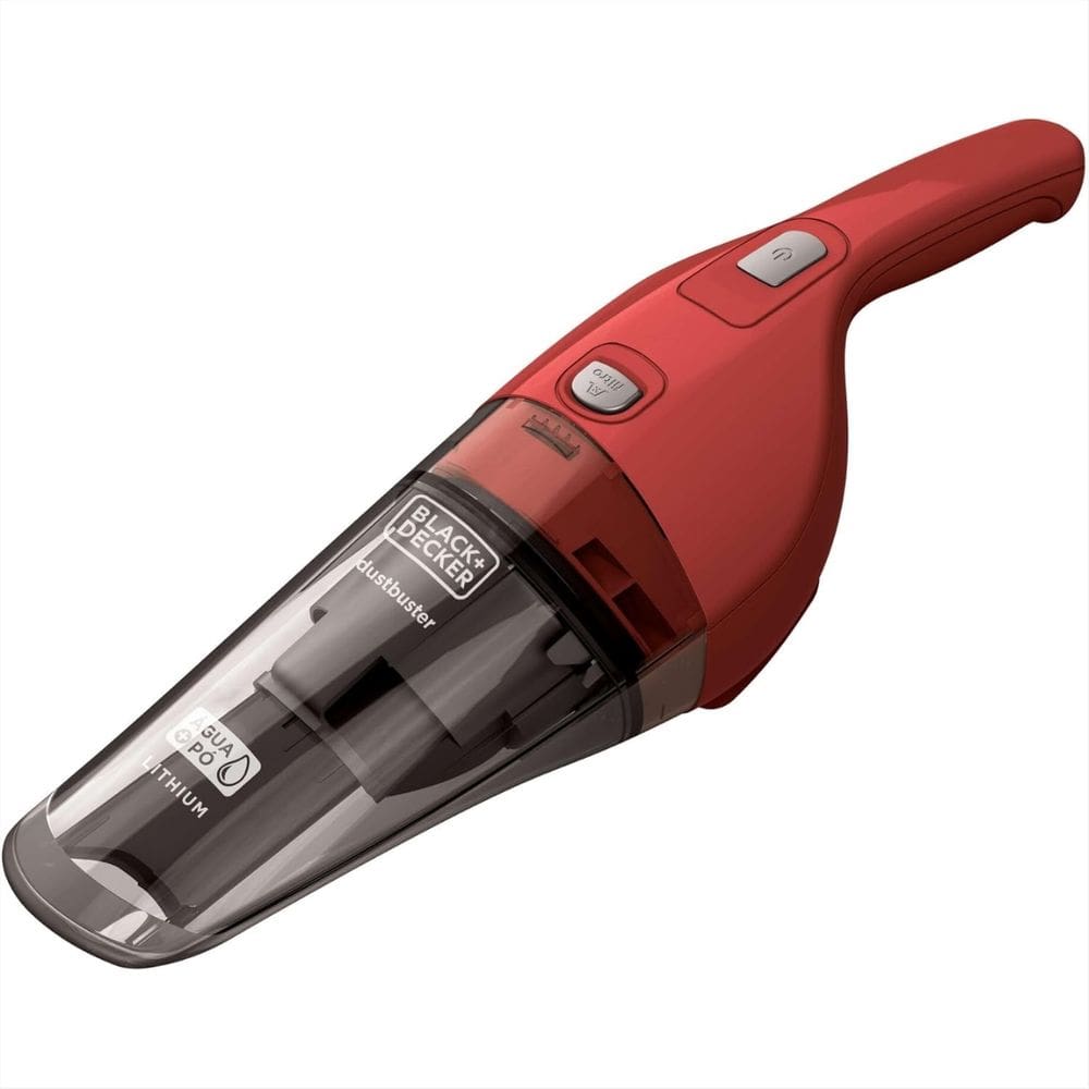 Aspirador de Pó e Água Portátil a Bateria Black+ Decker APB3600 Dustbuster - Lithium 3,6V - Filtro Lavável Hepa
