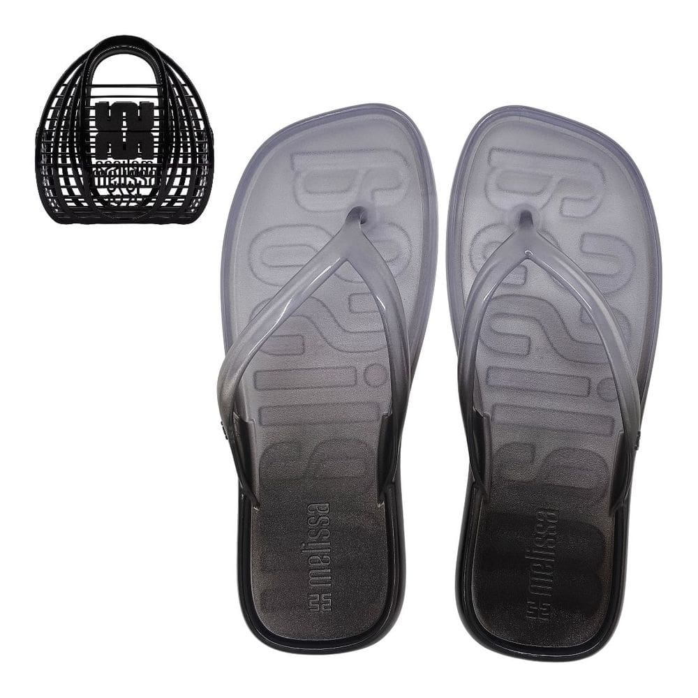 Chinelo Feminino de Dedo Bolsa Estilo Leve Beachwear Melissa
