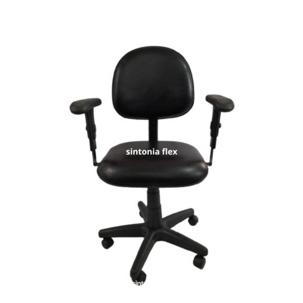 Cadeira executiva com braço regulagem  corano preto