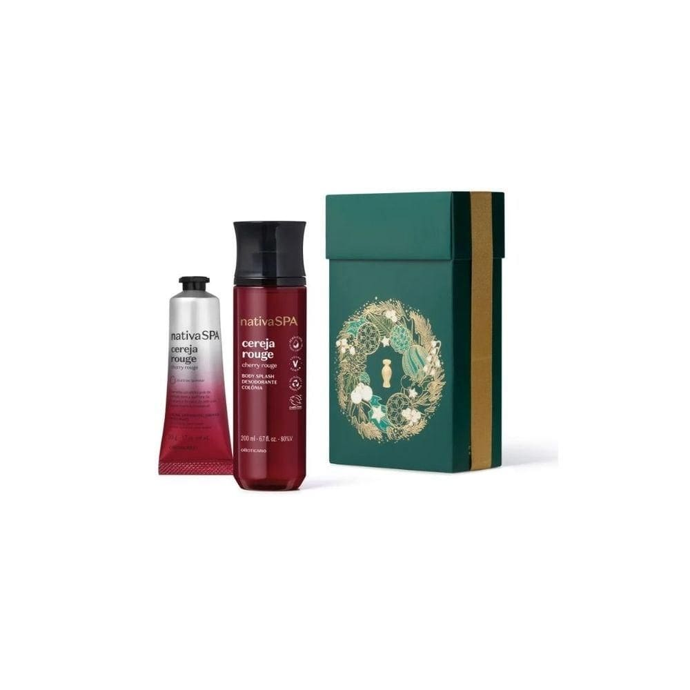 Kit Nativa Spa Cereja Rouge O Boticário Especial (2 Produtos)