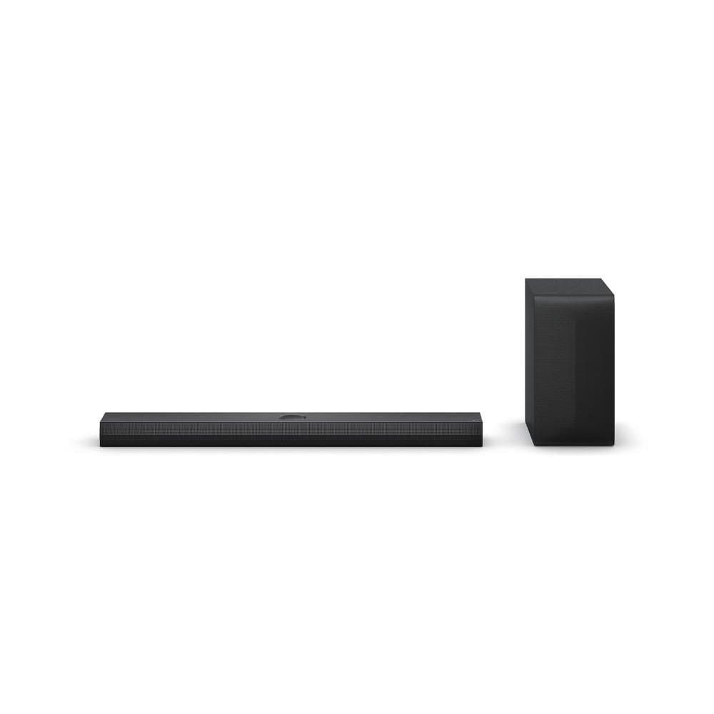 Soundbar LG S70TY Dolby Atmos com configuração de canais 3.1.1 e 400W RMS