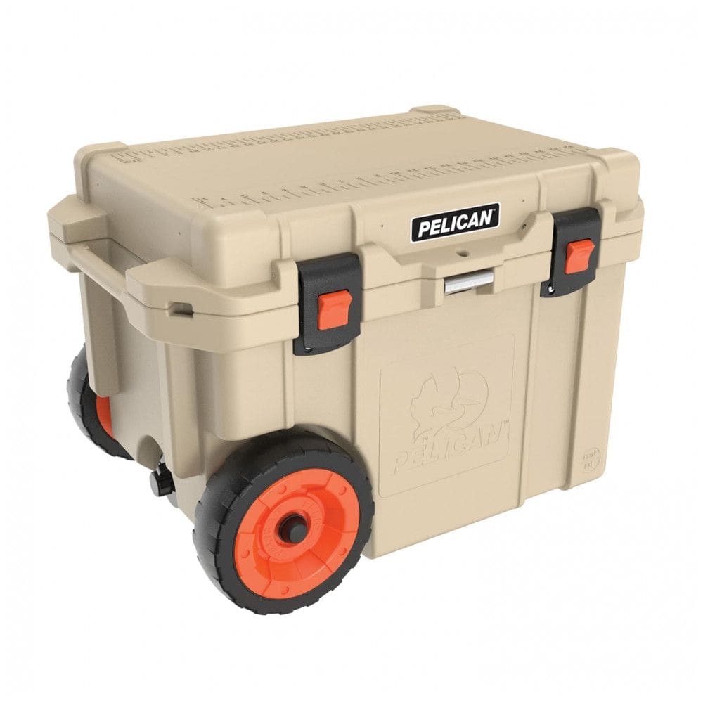 Cooler Térmico Portátil 45 Litros com Rodas, Pelican, Marrom