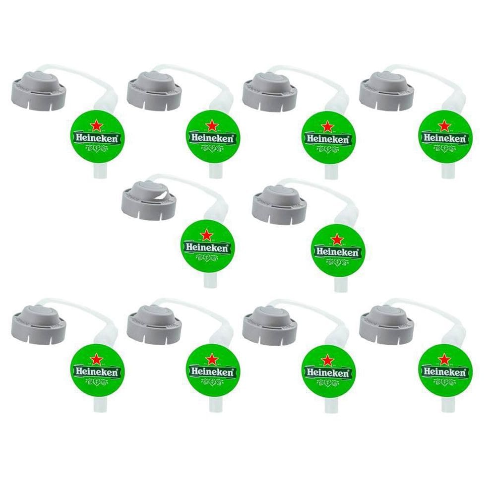 Kit 10 Tubos Chopeira Heineken Beertender Krups B100 - F057