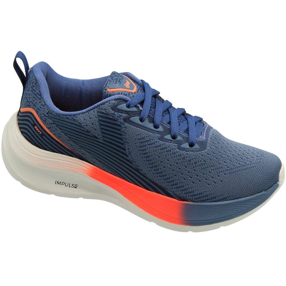 Tênis Esportivo Lynd Navy Impulse Ortholite | Extra