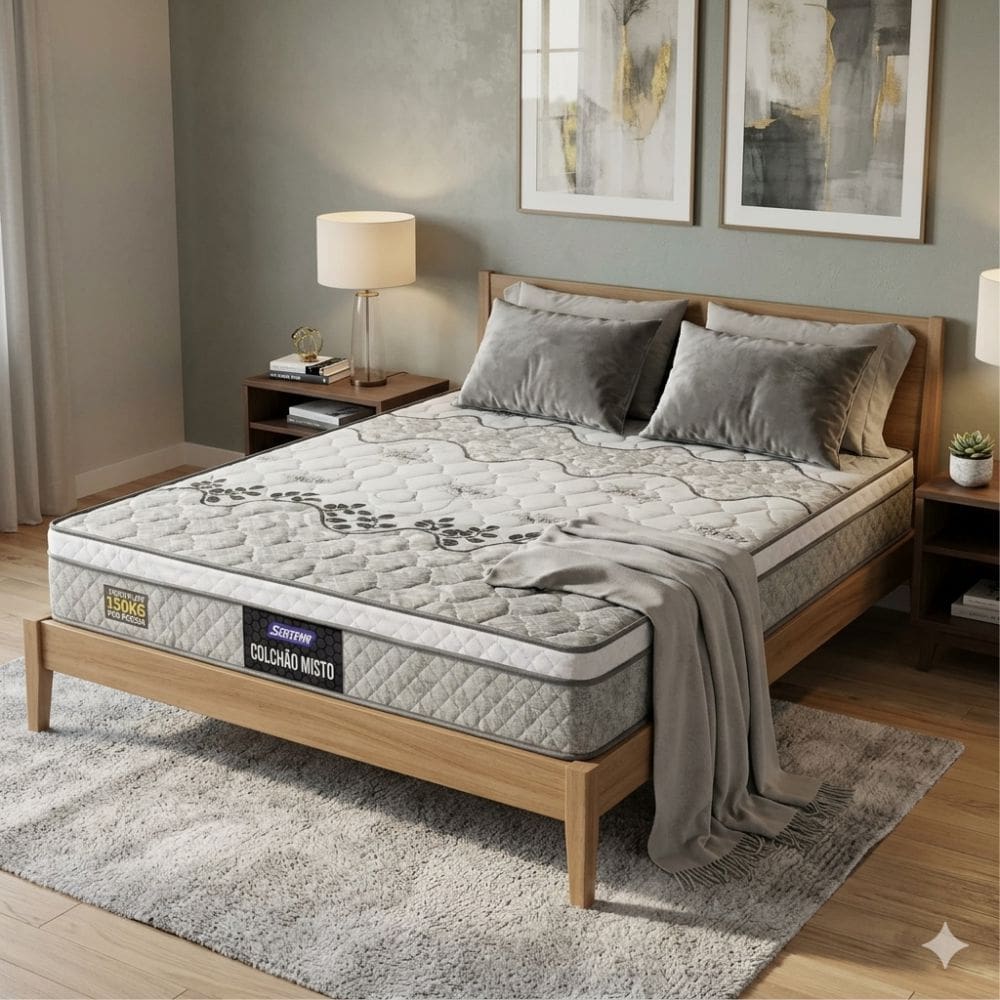 Colchão de Casal Gazin Stone D33 misto | Extra