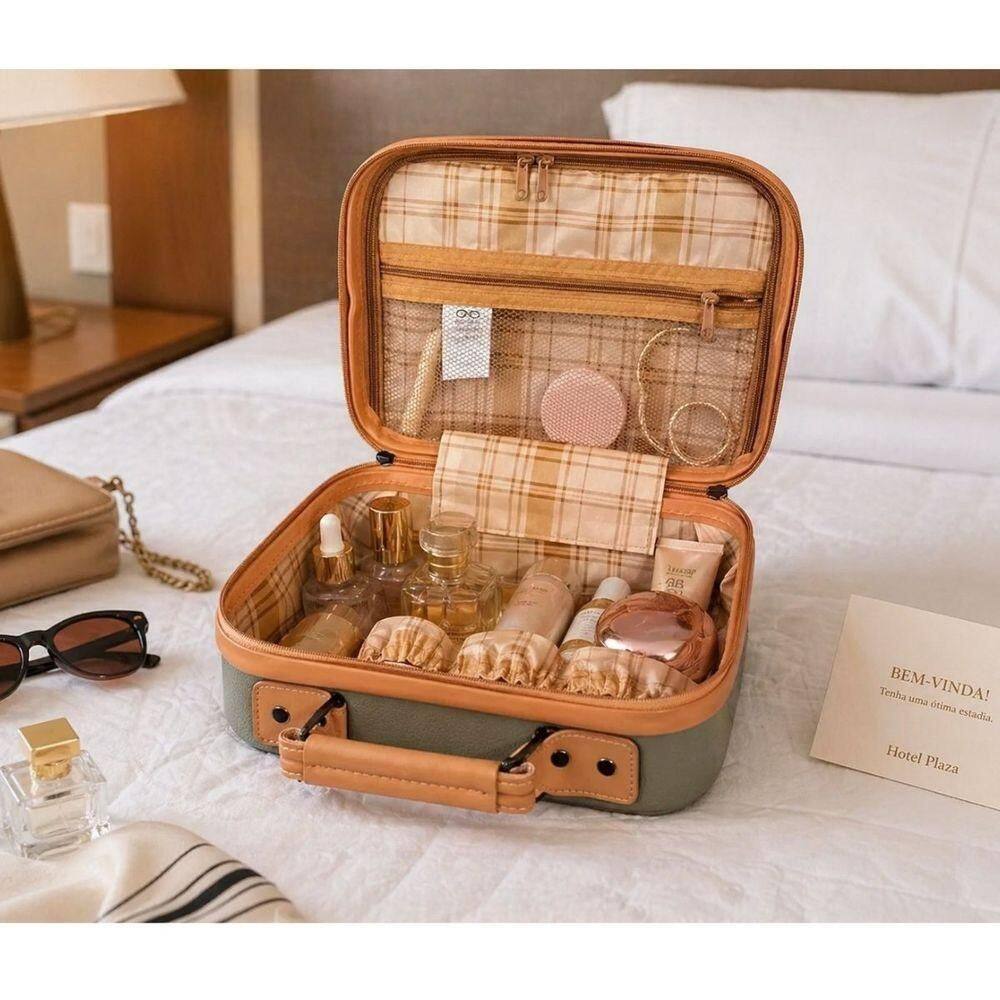Frasqueira Viagem Super Luxo Necessaire Com Alça | Extra