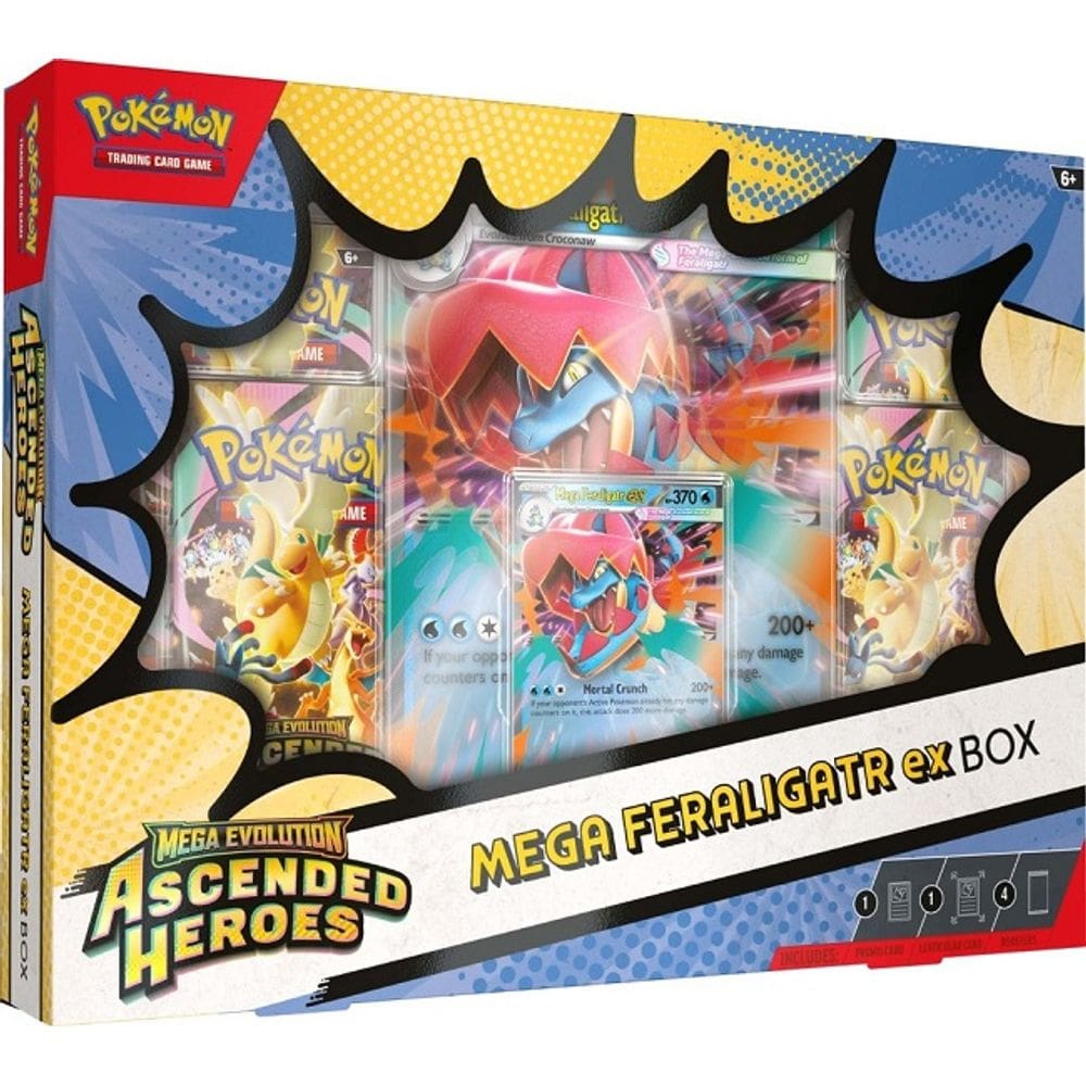 Mega Feraligatr Emboar Meganium EX 3枚セット Pokemon Kit Combo Booster Com 3 Box MegaEvoluçao | Extra