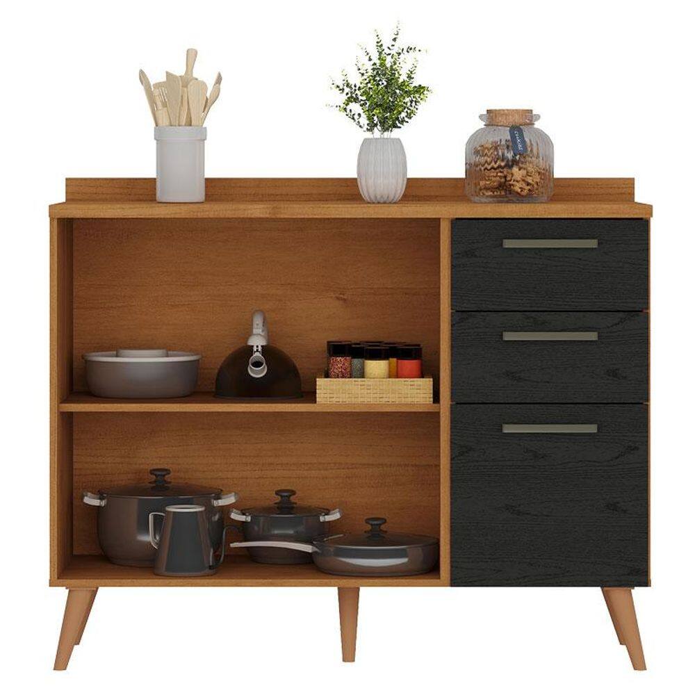 Balcão para Cozinha 120 cm Favorita 2 Portas | Extra
