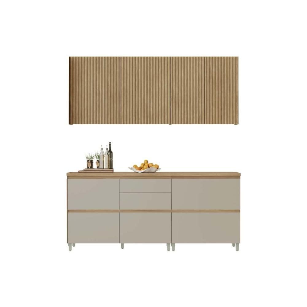 【mur4e1991ページ】 Cozinha Modulada Nesher Rainha Nesher 4 Peças | Extra