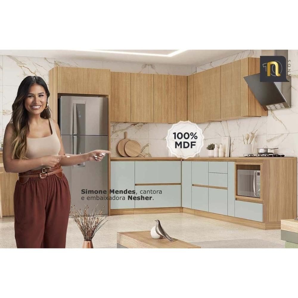Cozinha Modulada Nesher Rainha Nesher 4 Peças | Extra