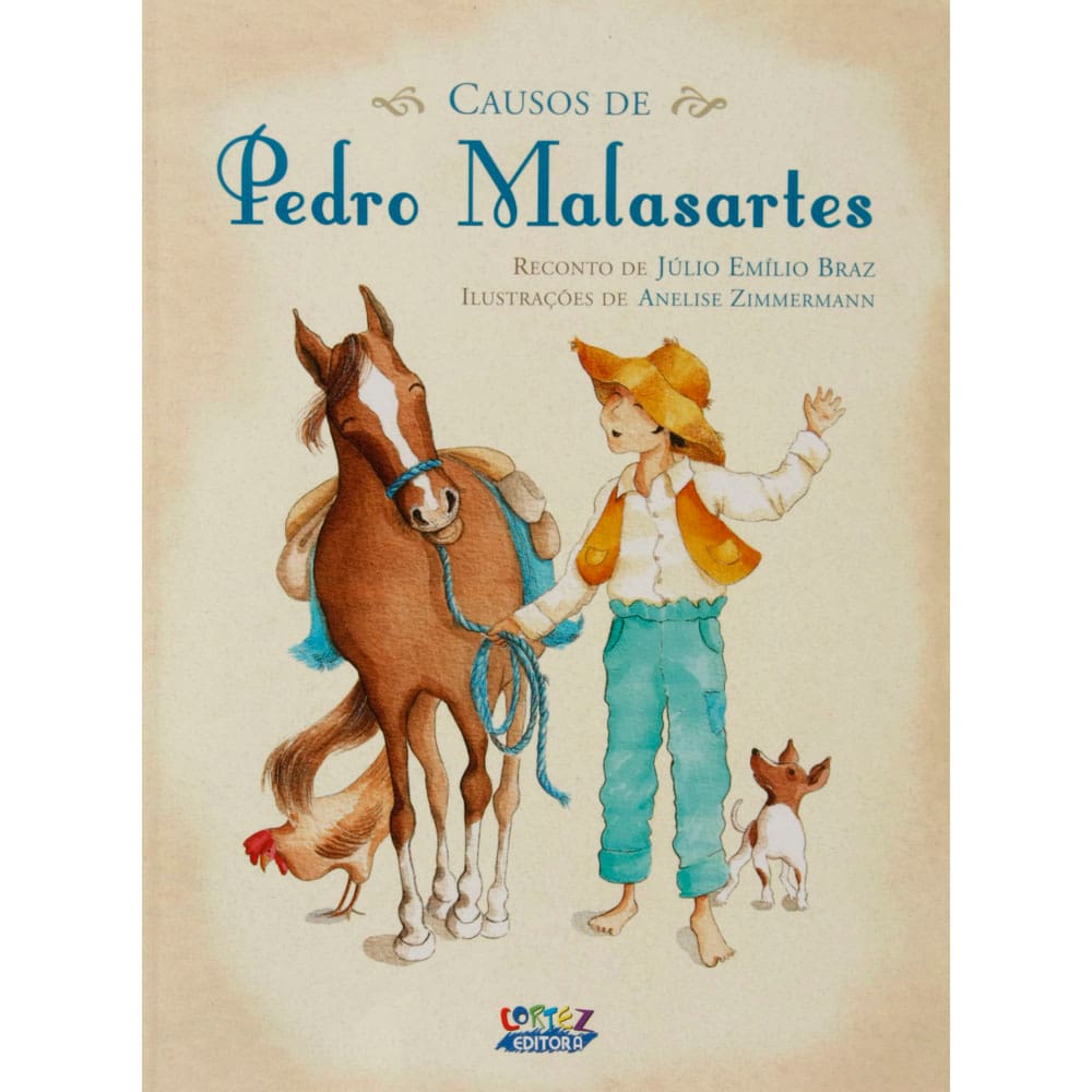 Livro - Causos de Pedro Malasartes - Editora Cortez - Júlio Emílio Braz