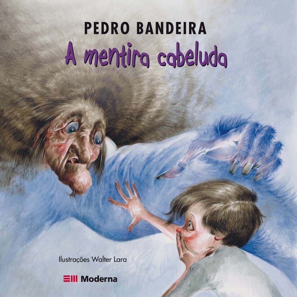 Livro - A Mentira Cabeluda - Pedro Bandeira