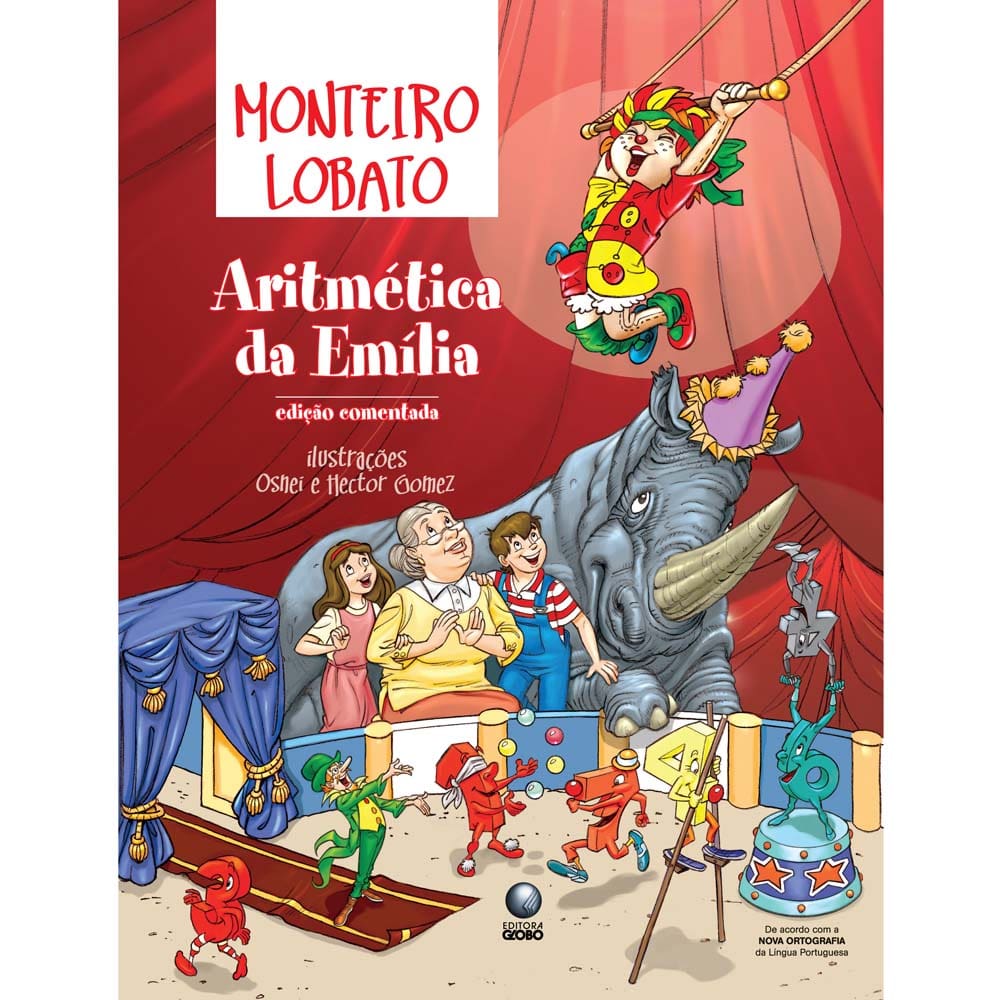 Livro - Monteiro Lobato - Aritmética da Emília