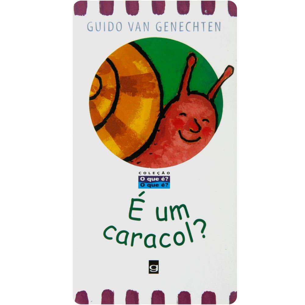 Livro - O Que É? O Que É? - É um Caracol? - Guido Van Genechten
