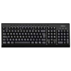 Teclado Multimídia Bright USB Preto