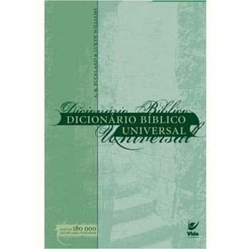 Livro - Dicionario Bíblico Universal - Augustus Robert Buckland