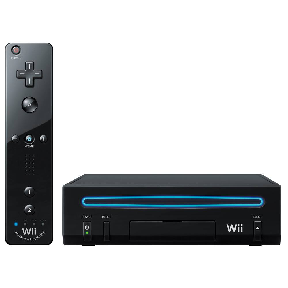 Console Nintendo Wii Black Core + 1.000 | Extra