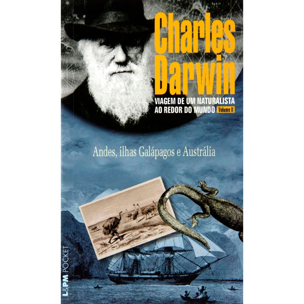 Livro - L&PM Pocket - Viagem de um Naturalista ao Redor do Mundo - Volume 2 - Charles Darwin