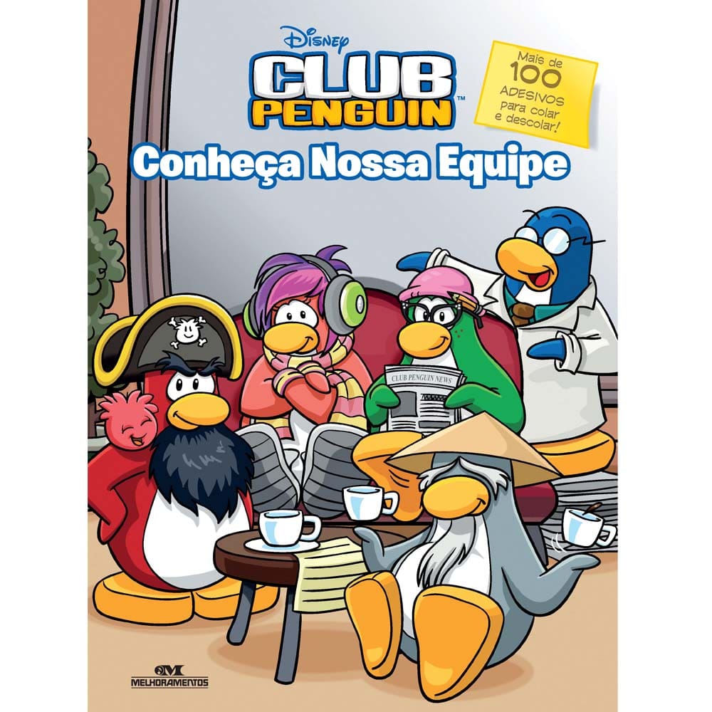 Cards Club Penguin 6 Cartas + 1 Adesivo Desafio Ninja Oficial