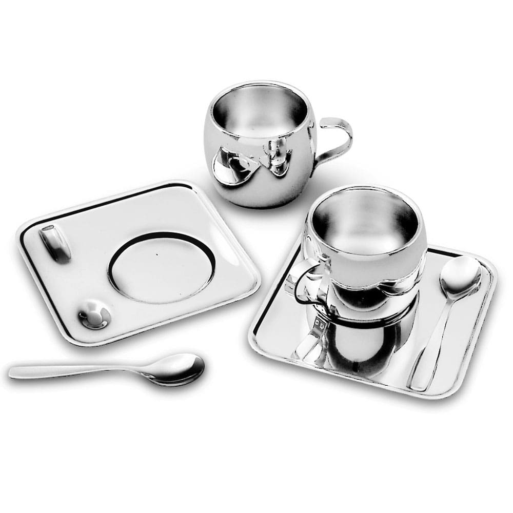 Conjunto p/ Cafezinho Tramontina Continental Inox - 6 Peças