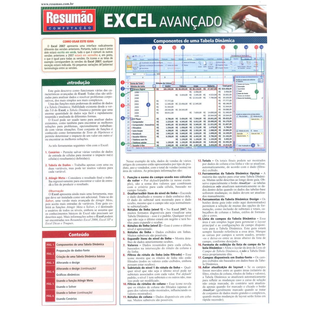 Livro - Resumão Computação - Excel Avançado - John Hales