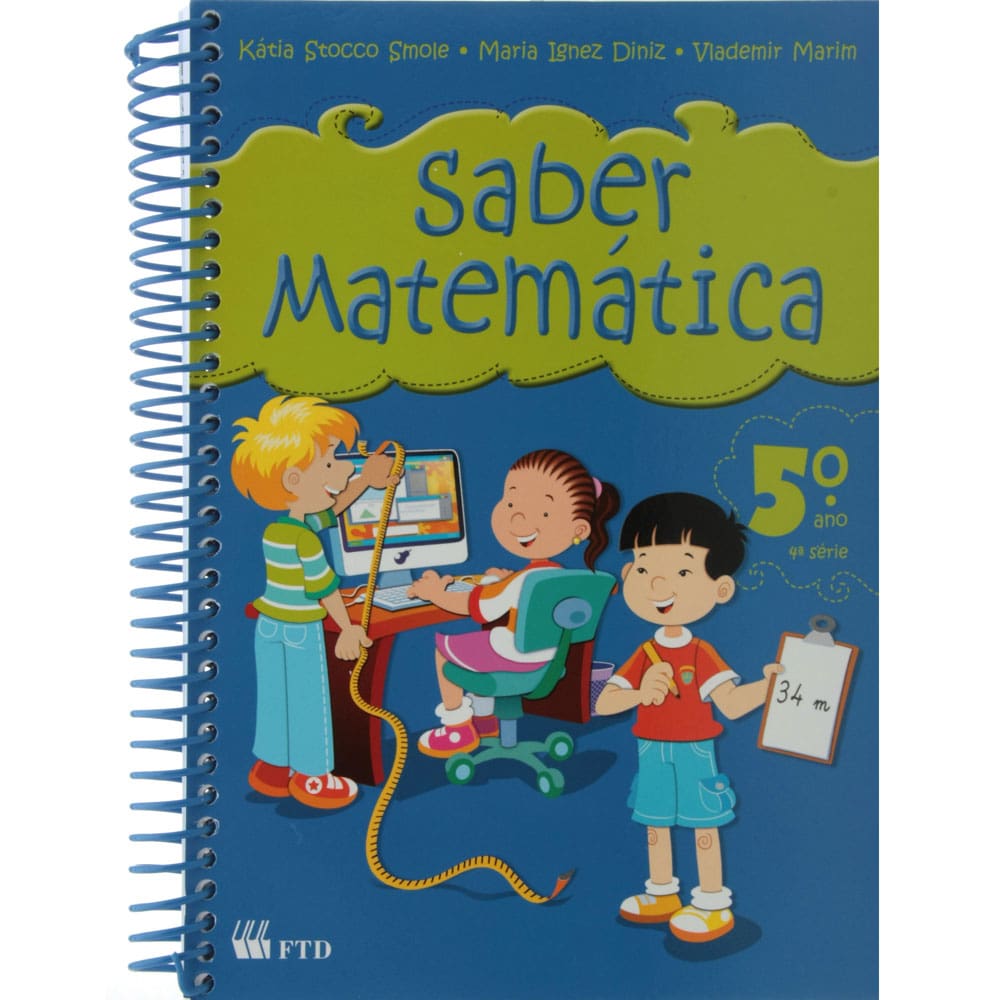 Livro - Saber Matemática - 5º Ano - Kátia Stocco Smole