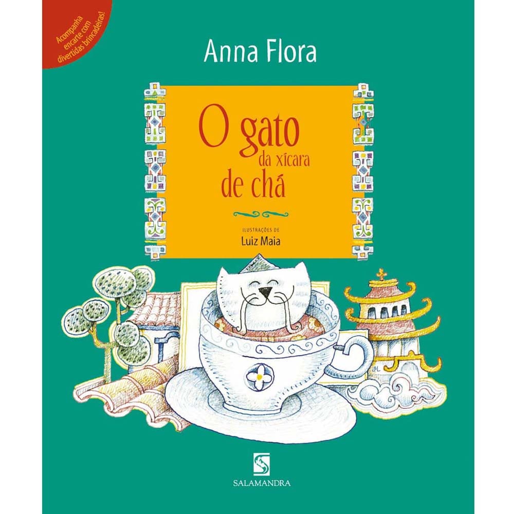 Livro - O Gato da Xícara de Chá - Anna Flora